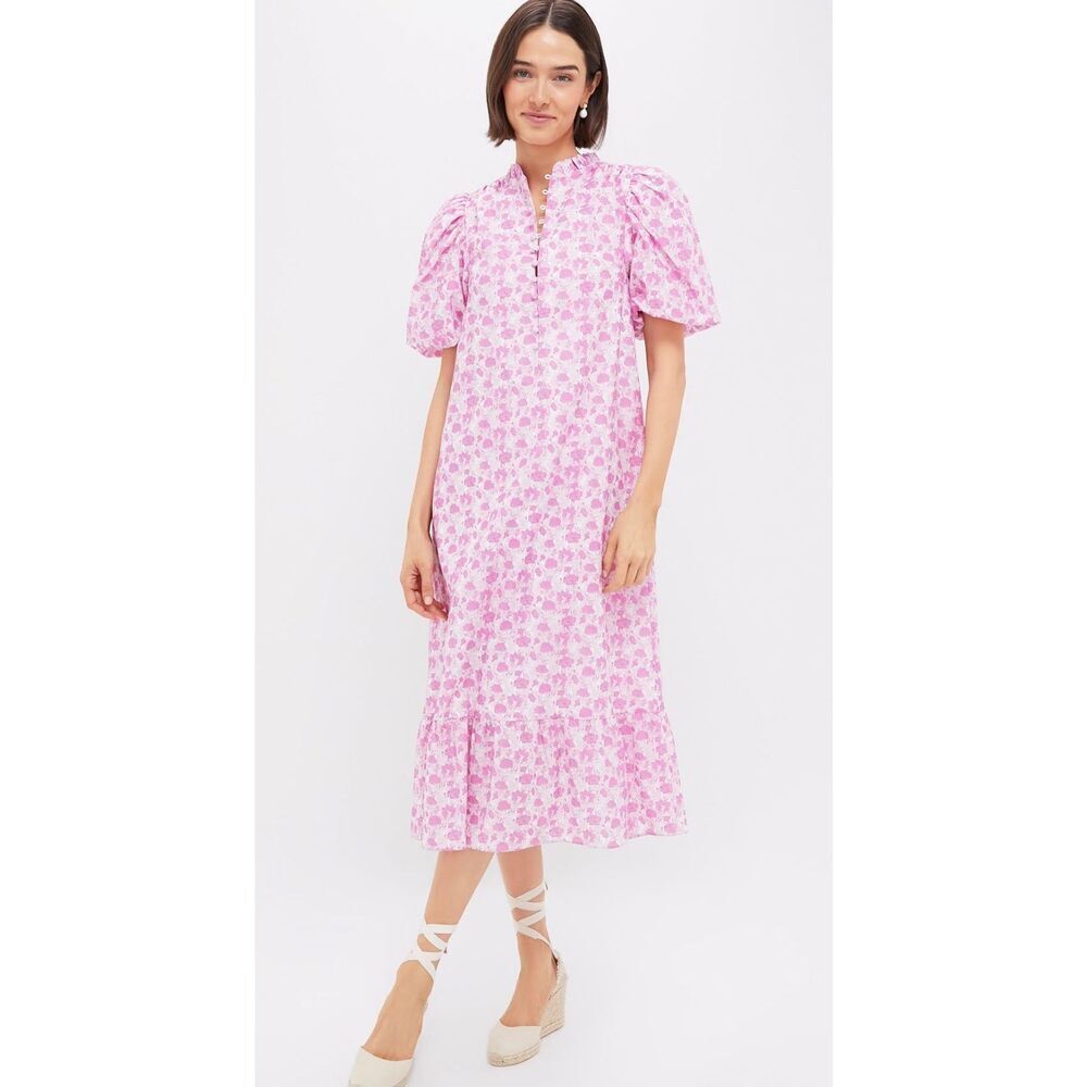 NWOT Tuckernuck Louisa floral midi dress, XXS $178
